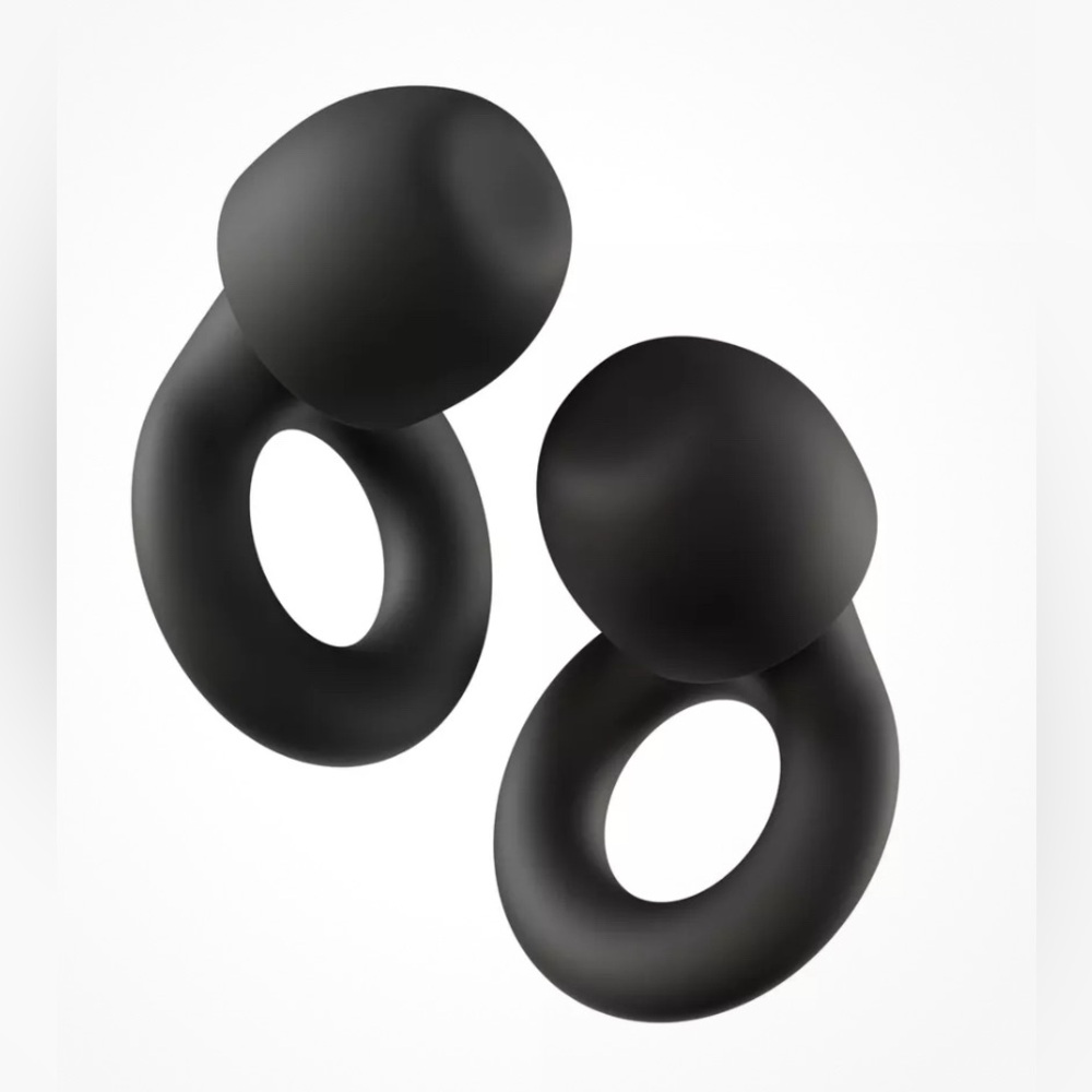Loop Quiet 2 Ear Plugs Ultra-Comfy Reusable Noise-Reducing Earplugs Black New